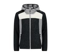 CMP, KID G JACKET FIX HOOD, 34H3405, Basic Black, 140, Girl