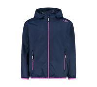 CMP - Kinder-Regenjacke mit fester Kapuze, Blau, 140