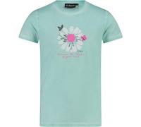 CMP Kinder Stretch Print T-Shirt (Größe 176, blau)