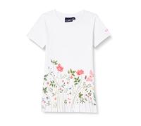 CMP Mädchen T-Shirt KID G T-SHIRT 31T8445-11XL 110 Bianco-Malva