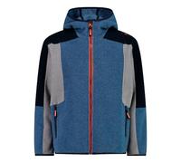 CMP, KID JACKET FIX HOOD, 34H3204, Dark Blue, 98, Boy