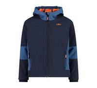 CMP KID JACKET FIX HOOD B. BLUE-BLUESTONE - 140