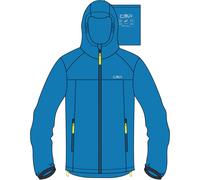 CMP KID Rain Jacket FIX Hood cyano (M885) 140