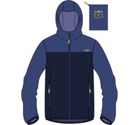 CMP Kinder Hoodie Rain Jacke (Größe 164, blau)