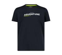 CMP - Boy's T-Shirt Piquet - Funktionsshirt, Gr. 98, schwarz (BlackBlue)