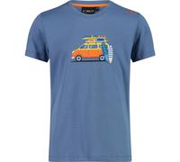 CMP Boys Jersey Kinder T-Shirts blau Größe 152 Lifestyle Hautfreundlich