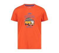 CMP - Boy's T-Shirt Piquet - Funktionsshirt, Gr. 152, rot (Tango)