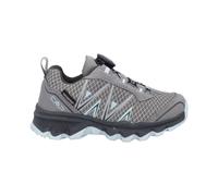 CMP Kids Aksa Fitgo Fast Hiking Shoes WP cemento_acqua (84US) 39