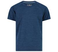 CMP - Kid's Jacquard T-Shirt - Funktionsshirt, Gr. 116, blau (Midnight)