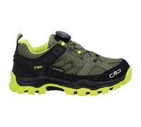 CMP - Kid's Kiruna Fitgo WP - Multisportschuhe, Gr. 39, schwarz/oliv (Kaki/Acido)