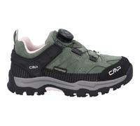 CMP Kids Kiruna Low Fitgo WP Trekking Shoes green tea-soft pink (29EZ) 30