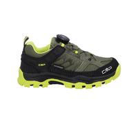 CMP - Kid's Kiruna Fitgo WP - Multisportschuhe, Gr. 29, schwarz/oliv (Kaki/Acido)
