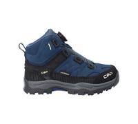 CMP Kids Kiruna Mid Fitgo Trekking Shoes WP blue ink-yellow (10MF) 28