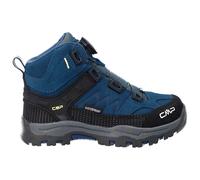 CMP - Kid's Kiruna Mid Fitgo Trekking Shoes WP - Wanderschuhe, Gr. 28, blau (BlueInk/Yellow)