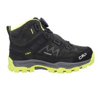 CMP - Kid's Kiruna Mid Fitgo Trekking Shoes WP - Wanderschuhe, Gr. 30, schwarz (Piombo/Acido)