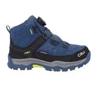 CMP - Kid's Kiruna Mid Fitgo Trekking Shoes WP - Wanderschuhe, Gr. 34, blau (Infinity/Acido)