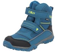 CMP Kids Pyry Wp-38Q4514-J, Snow Boot, Petrol-Yellow Fluo, 34 EU, Benzin-Gelb, 34 EU