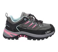 CMP Kids Rigel 2.0 Low WP Trekking Shoes grey-acquarius-pink fluo (02YZ) 34