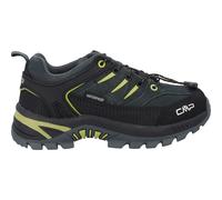 CMP - Kid's Rigel 2.0 Low WP Trekking Shoes 3Q18244 - Multisportschuhe, Gr. 35, schwarz (Jungle/Cardamom)