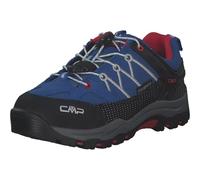 CMP Kids Rigel Low Trekking Shoe WP Walking-Schuh, Cobalto-Stone-FIRE, 28 EU