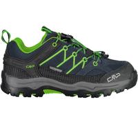 CMP KIDS RIGEL LOW TREKKING SHOES WP B.BLUE-GECKO, 34