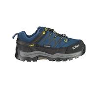 CMP Kids Rigel Low Trekking Shoes WP blue ink-yellow (10MF) 28