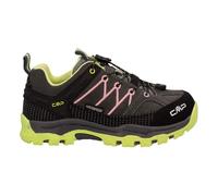 CMP Kids Rigel Low Trekking Shoes Wp Hiking, Grey-Pink-Apple, 36 EU, Grau Rosa Apfel, 33 EU