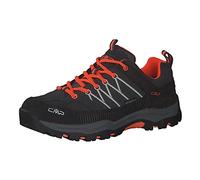 CMP Kids Rigel Low Trekking Shoes Wp Jungen Trekking-Schuhe, Anthrazit Orange Antracite Flash Orange, 32 EU