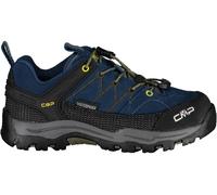 CMP Campagnolo Kinder-Trekkinghalbschuhe Rigel Low WP Blau/Gelb Größe 31