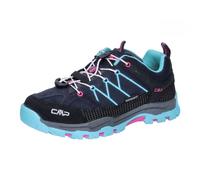 CMP Campagnolo Kinder Trekking-Schuhe Rigel LOW WP 3Q13244-31NL Blau-Acqua Größe 32