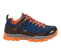 CMP Kids Rigel Low Trekking Shoes Wp Unisex Kinder Trekking-Schuhe, B Blue Arancio, 35 EU