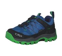 CMP Kids Rigel Low Trekking Shoes Wp Unisex Kinder Trekking-Schuhe, Blau Grau Grün Danube Bluish, 35 EU