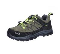 CMP Campagnolo Trekkingschuhe Rigel Low WP Unisex Olive Yellow Fluo Größe 28 EU