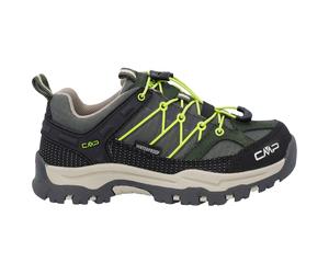 CMP - Kid's Rigel Low WP - Multisportschuhe, Gr. 28, grau (Pine/Mela)