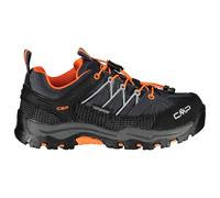 CMP - Kid's Rigel Low WP - Multisportschuhe, Gr. 39, schwarz (Antracite/FlashOrange)