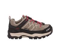 CMP Rigel Low WaterProof Kinder Wanderschuhe beige schwarz weiß - 32