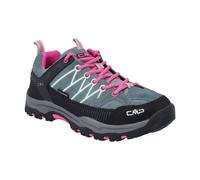 CMP Kinder Trekkinghalbschuhe KIDS RIGEL LOW TREKKING SHOES WP MINERAL GREEN-PURPLE FLUO 38 (8059342556456)