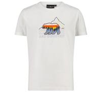 CMP - Kid's T-Shirt Print - T-Shirt, Gr. 116, weiß (Bianco/Carrot/Midnight/Shadow)