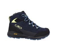 CMP - Kid's Vertyx Mid Trekking Shoes WP - Wanderschuhe, Gr. 41, schwarz/blau (B.Blue/Apple)