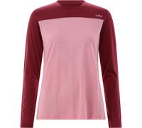 CMP Kildar Damen Longsleeves Merino rosa Größe XL Trekking Hautfreundlich Merinowolle