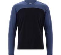 CMP Kildar Herren Longsleeves schwarz Größe XL Trekking Hautfreundlich Merinowolle