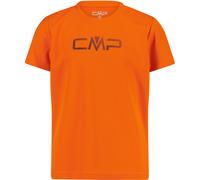 CMP Kinder Boys Funktions Print T-Shirt (Größe 128, orange)