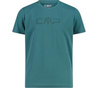 CMP Kinder Boys Funktions Print T-Shirt (Größe 128, tuerkis)