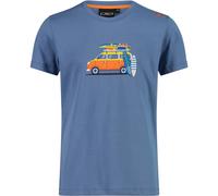 CMP Kinder Boys Jersey T-Shirt (Größe 128, blau)
