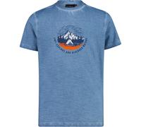 CMP Kinder Boys Print T-Shirt (Größe 152, blau)