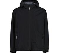 CMP Kinder Boys Rain Hoodie Jacke (Größe 104, schwarz)