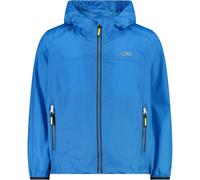 CMP Kinder Fix Hoodie Regenjacke (Größe 116, blau)