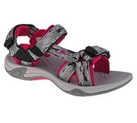 CMP Kinder Hamal Hiking Sandal, Nero-Ghiaccio, 30