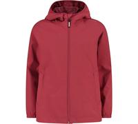 CMP - Girl's Jacket with Fix Hood - Regenjacke, Gr. 176, rot (Peony)