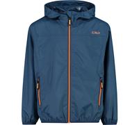 CMP Kinder Hoodie Rain Jacke (Größe 140, blau)
